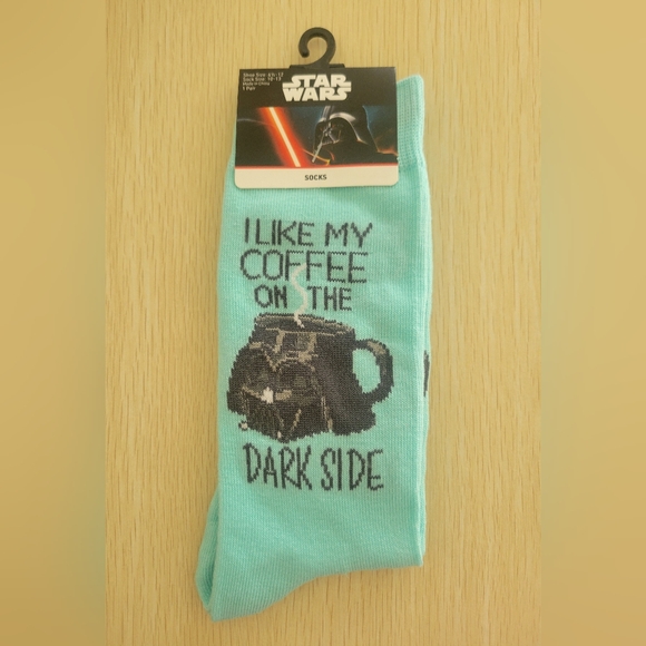 Disney Accessories - ☕️Disney Darth Vader Coffee Socks